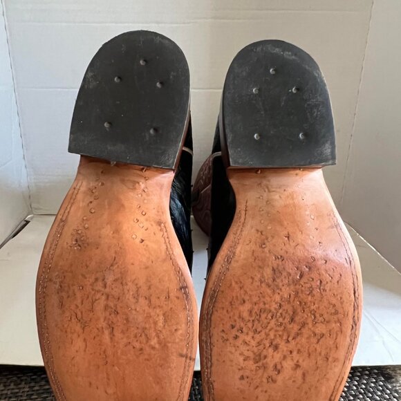 Anderson Bean full Ostrich size 10.5 D - Men's Boots - Picture 6 of 7